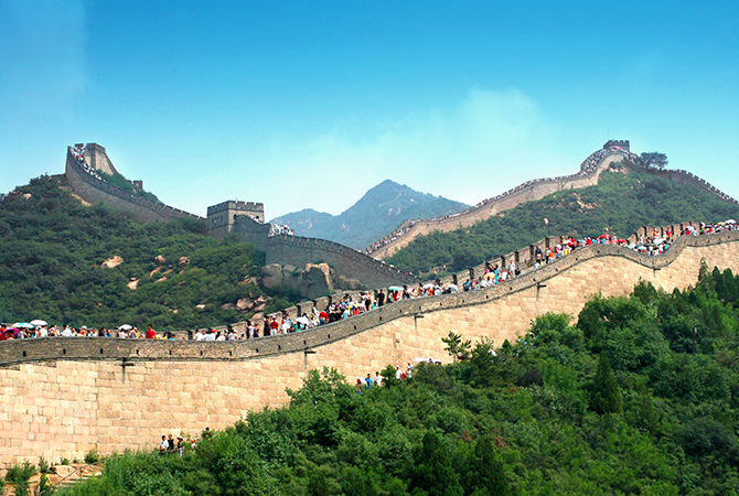  China, Beijing, Große Mauer, Badaling, Weltkulturerbe, 