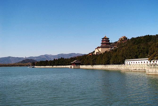 China, Beijing, Sommerpalast, Yiheyuan, Kunmingsee, Weltkulturerbe,