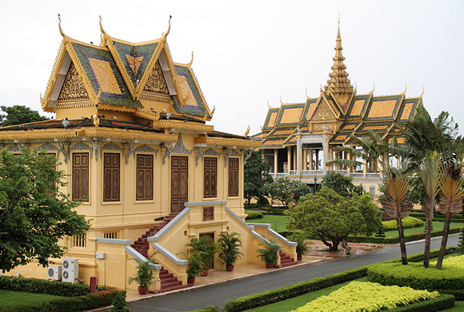 Königspalast,Phnom Penh, Kambodscha