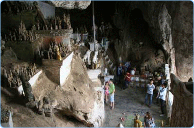 Kalksteinhöhlen von Pak Ou